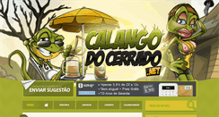 Desktop Screenshot of calangodocerrado.net
