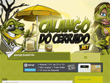 Tablet Screenshot of calangodocerrado.net